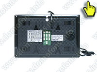 Монитор HDcom HDcom W-714-FHD - задняя панель монитора