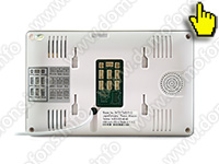 Монитор домофона HDcom W-721T FHD - задняя панель